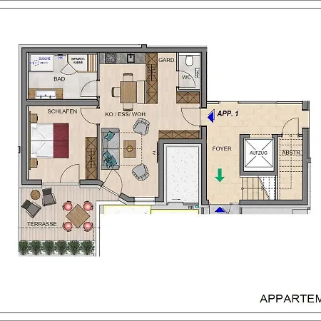 Apartment Ellmauer Hex *