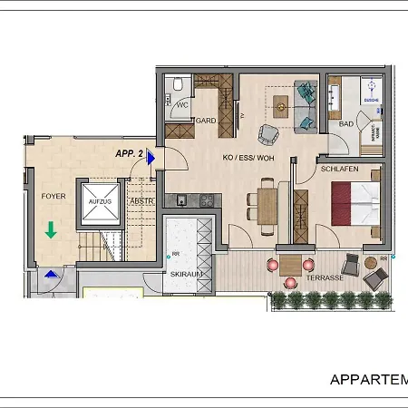 Ellmauer Hex Apartment